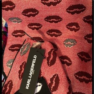 Karl Lagerfeld 12 x 78” rare sold out NWT scarf
